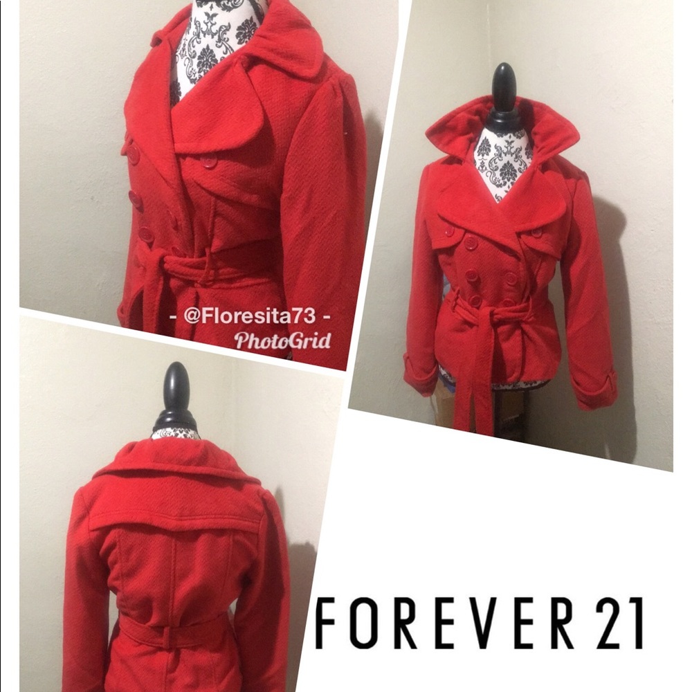 Forever21 ✨Red Coat ✨